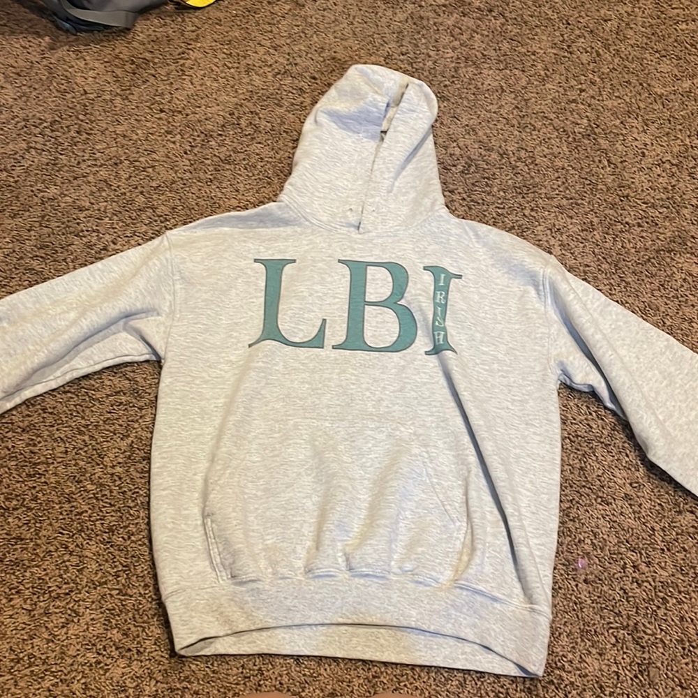 LBI(irish) hoodie, light grey